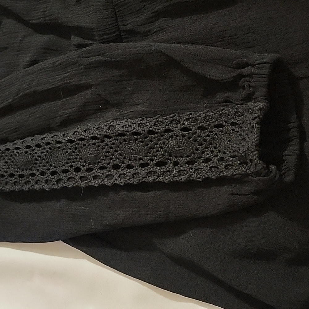 Elan Black Shorts Romper - Picture 5 of 6